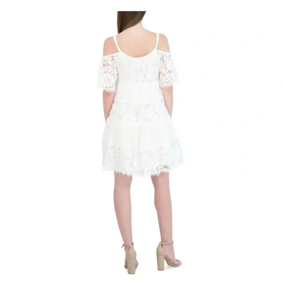 Robbie Bee’s lace off the shoulder dress - Picture 2 of 5